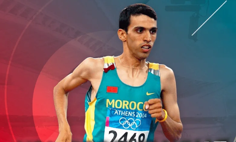 Hicham El Guerrouj, world 1500m record holder